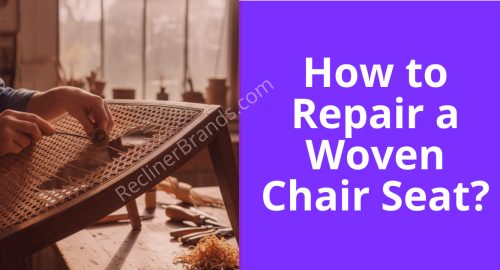 how to repair a woven chair seat