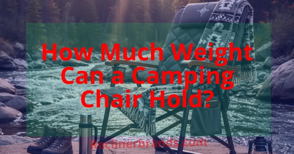 how much weight can a camping chair hold