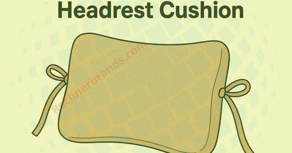 create a headrest cushion