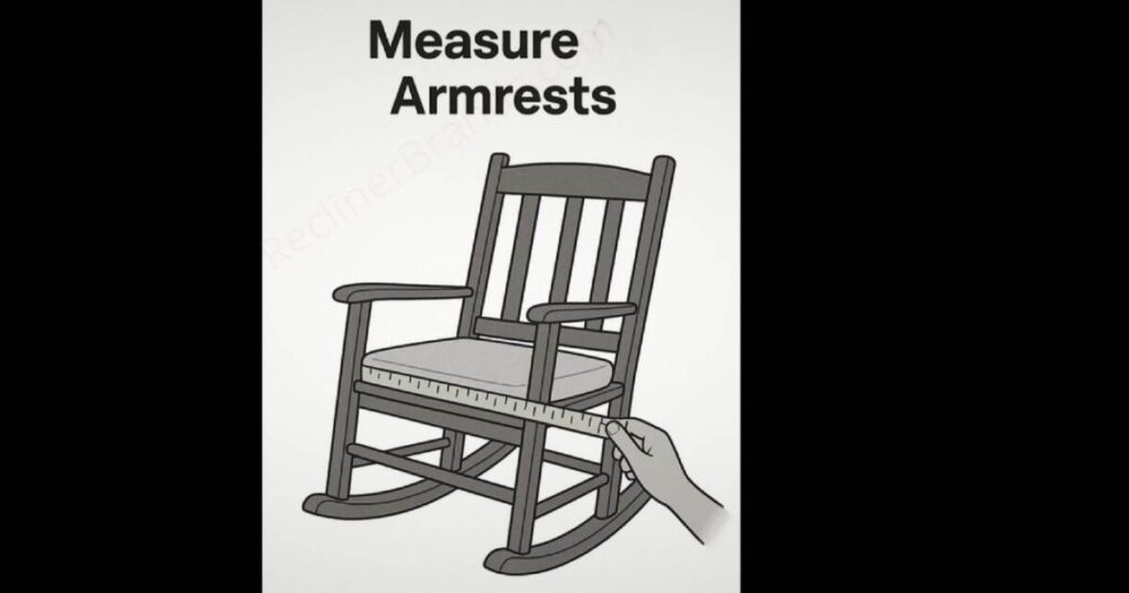 measure the armrests