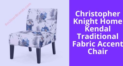 christopher knight home kendal traditional fabric accent chair