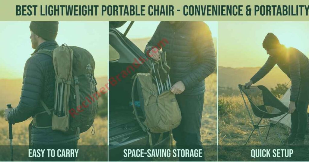 best lightweight portable chair convenience and portability