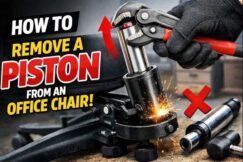 how to remove a piston from an office chair