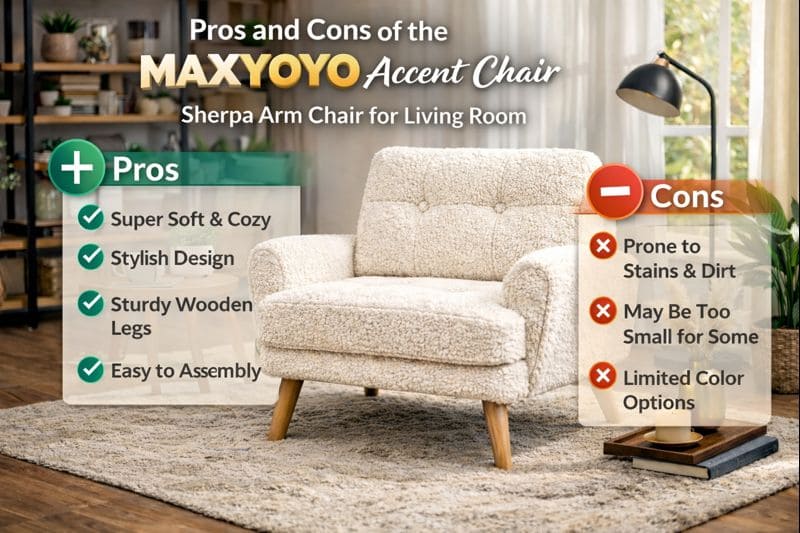 pros and cons of the maxyoyo accent chair
