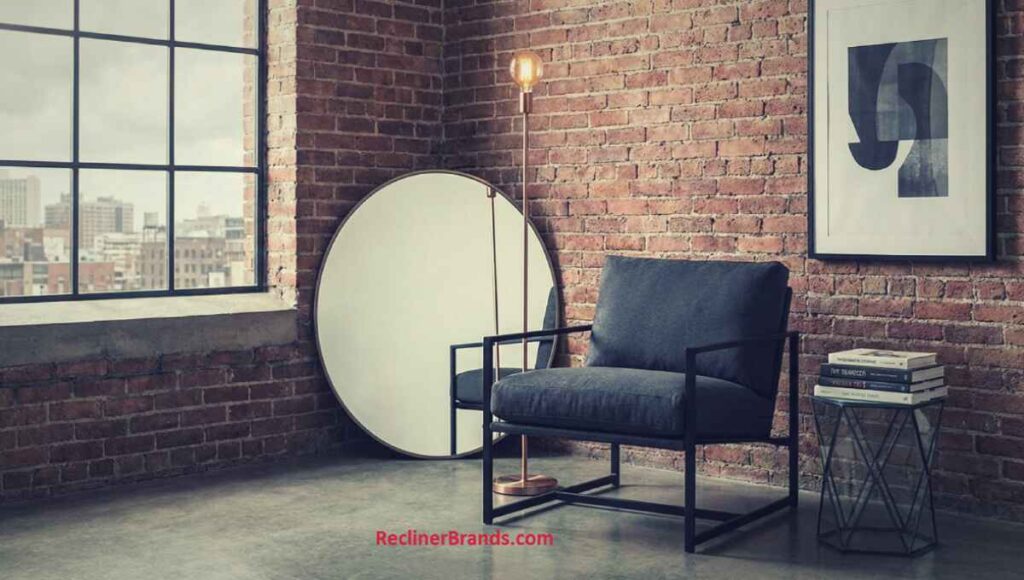 why choose the zinus aidan sling accent chair